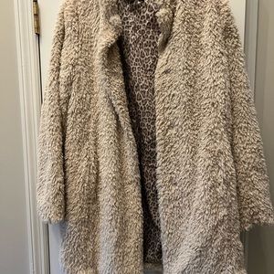 Kenneth Cole Fluffy coat